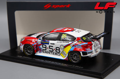 modellino alfa romeo giulietta tcr spark 1:43 posteriore