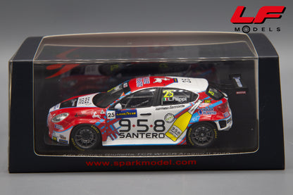 modellino alfa romeo giulietta tcr spark 1:43 scatola