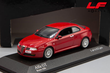 modellino alfa romeo alfa gt minichamps 1:43 frontale