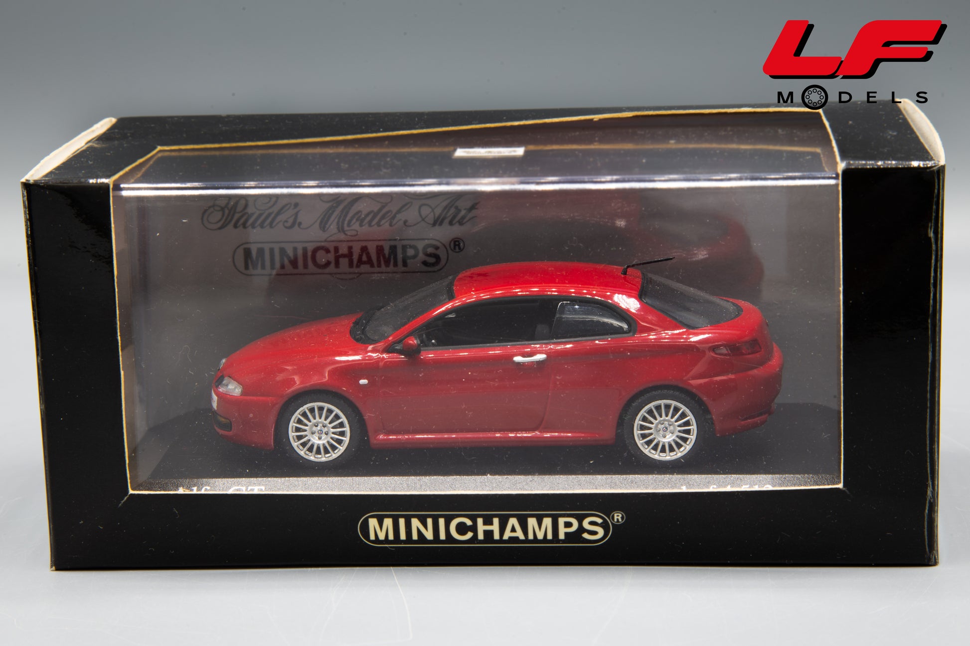 modellino alfa romeo alfa gt minichamps 1:43 scatola