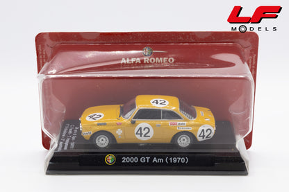 modellino alfa romeo 200 gt am edicola 1:43 vista laterale