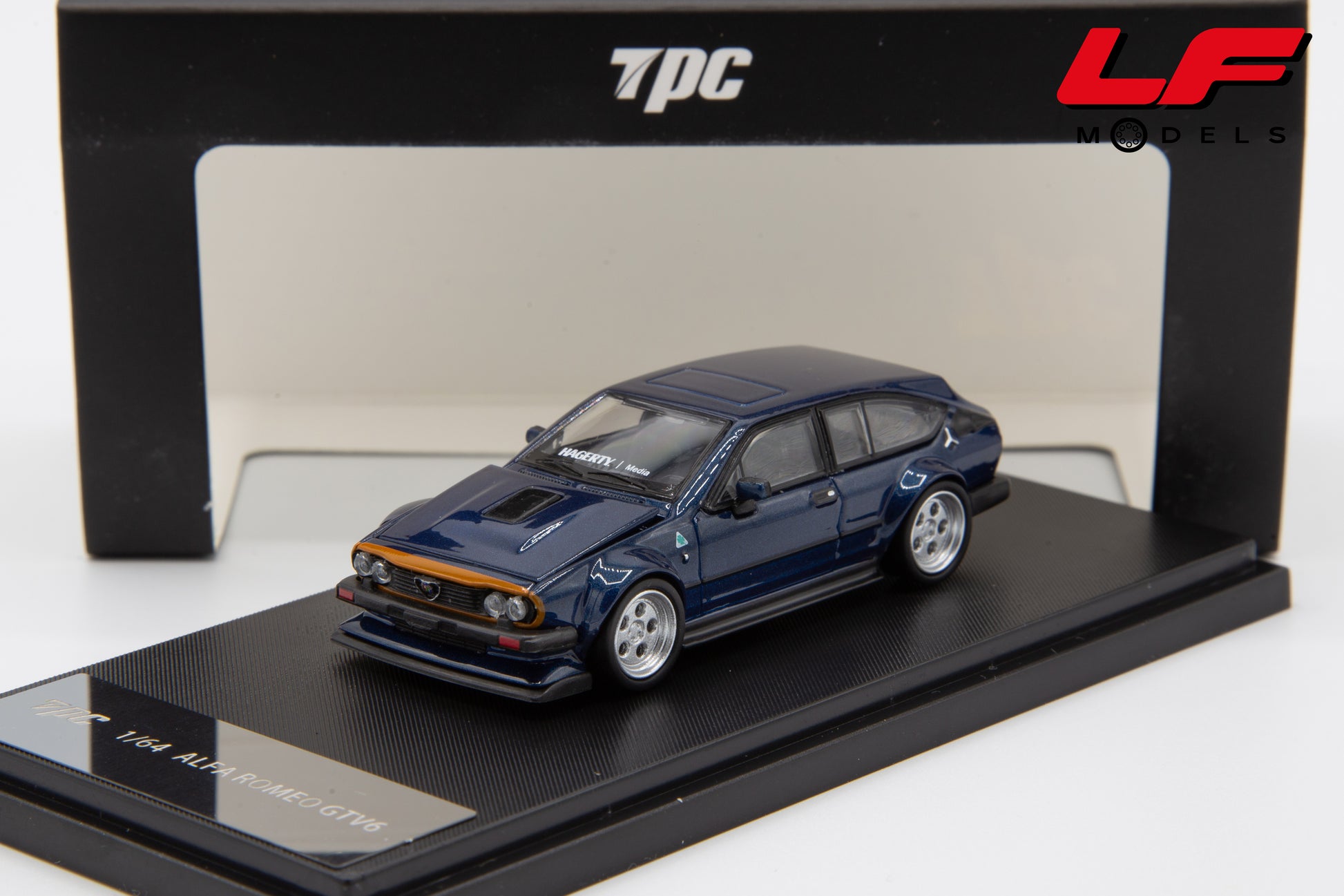 modellino alfa romeo gtv6 tpc 1:64 frontale
