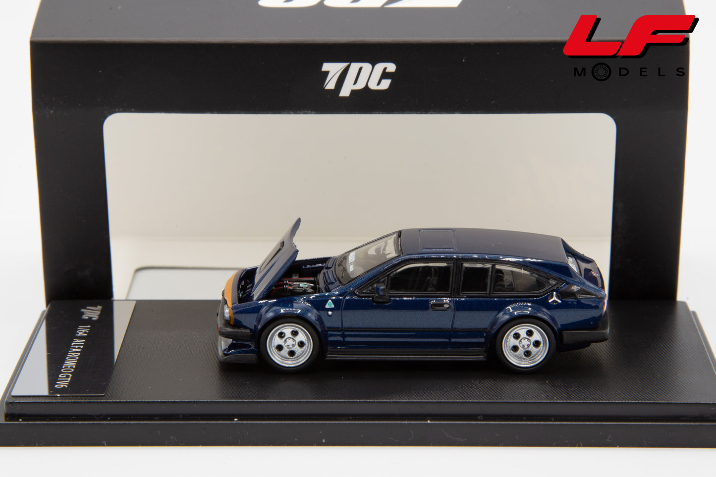 modellino alfa romeo gtv6 tpc 1:64 laterale