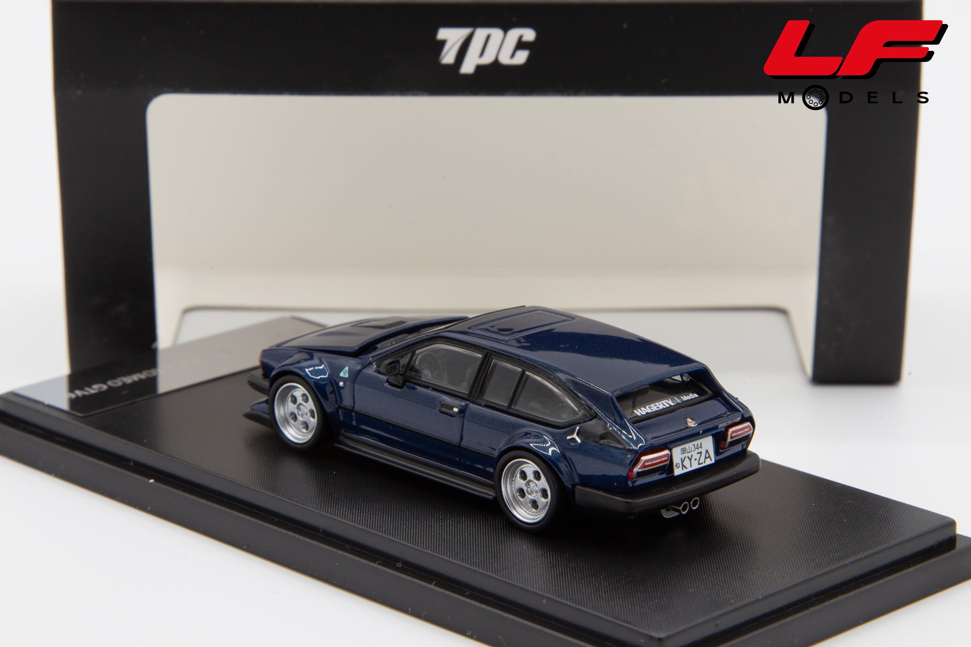 modellino alfa romeo gtv6 tpc 1:64 posteriore