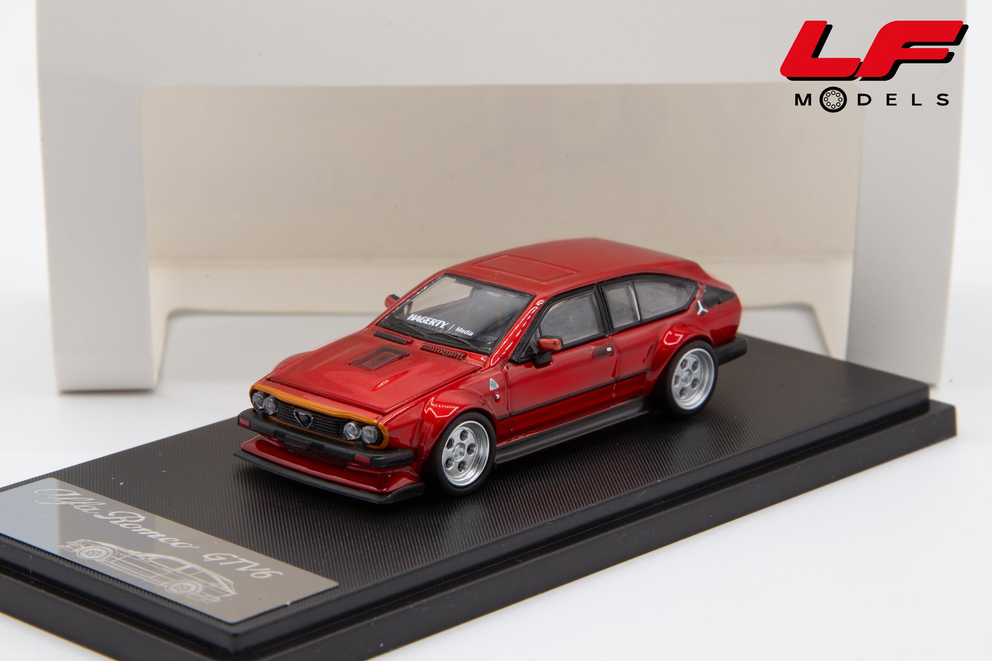 modellino alfa romeo gtv6 rhino model 1:64 frontale