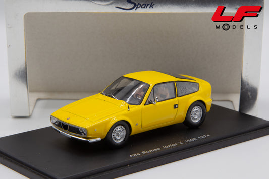 modellino alfa romeo junior z 1600 spark 1:43 frontale