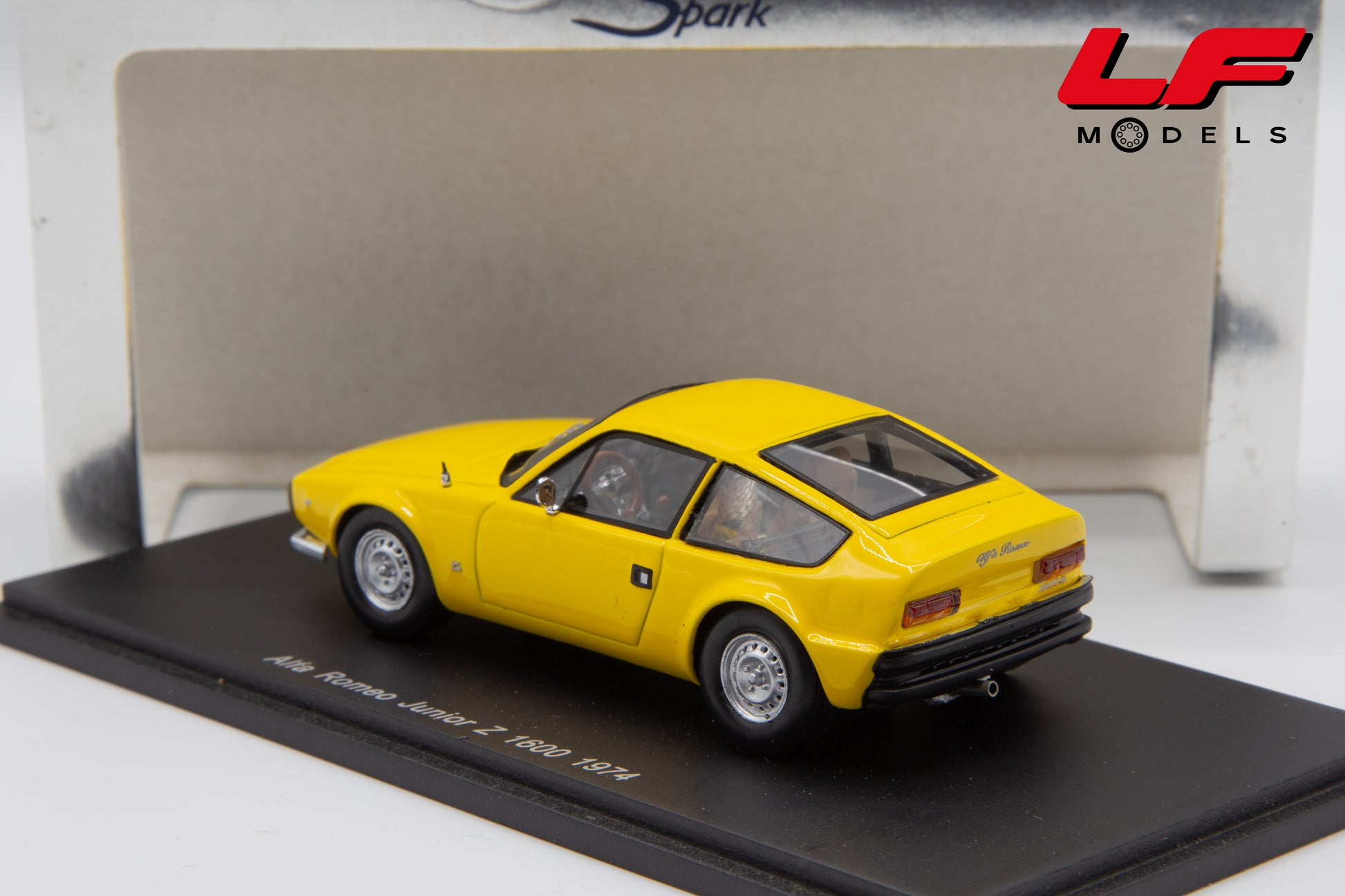 modellino alfa romeo junior z 1600 spark 1:43 posteriore