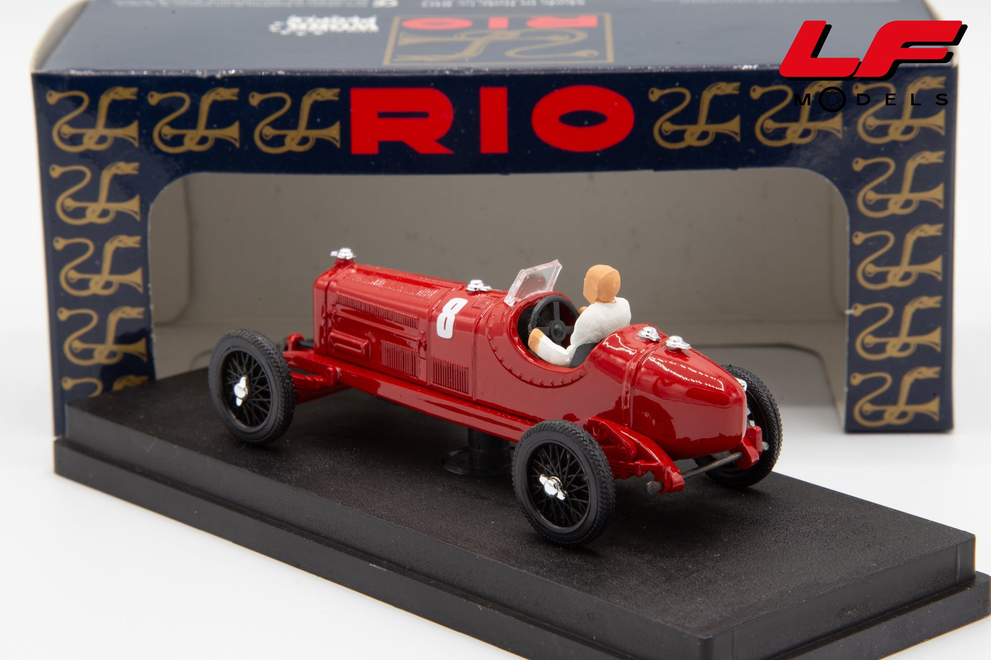 modellino alfa romeo f1 p3 mussolini rio 1:43