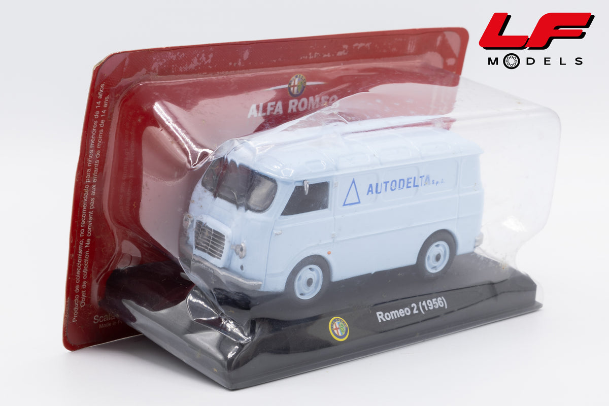 modellino alfa romeo romeo 2 edicola 1:43 vista frontale