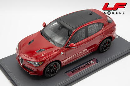 modellino alfa romeo stelvio bbr 1:18 BBRC1830AV vista frontale