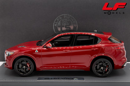modellino alfa romeo stelvio bbr 1:18 BBRC1830AV vista laterale