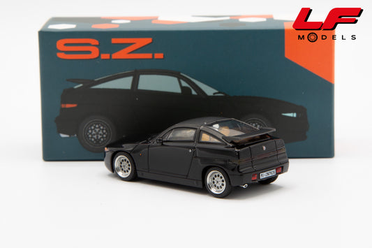 modellino alfa romeo sz laudoracing 1:64 posteriore