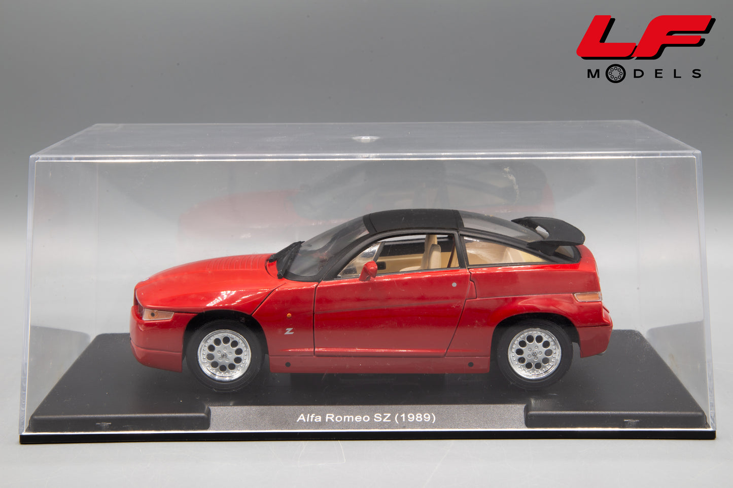 modellino alfa romeo sz edicola 1:24 teca