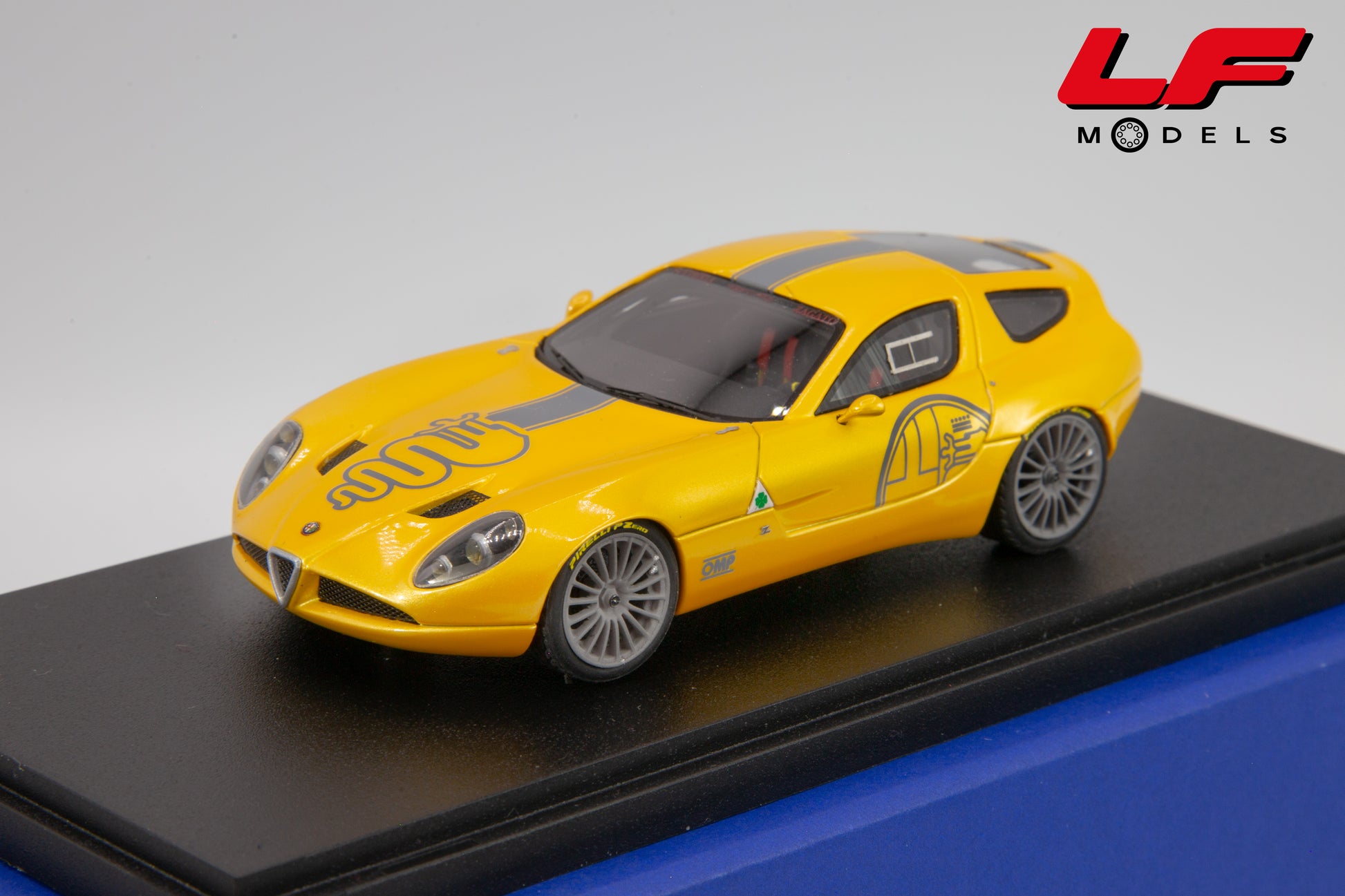 modellino alfa romeo tz3 looksmart 1:43 frontale