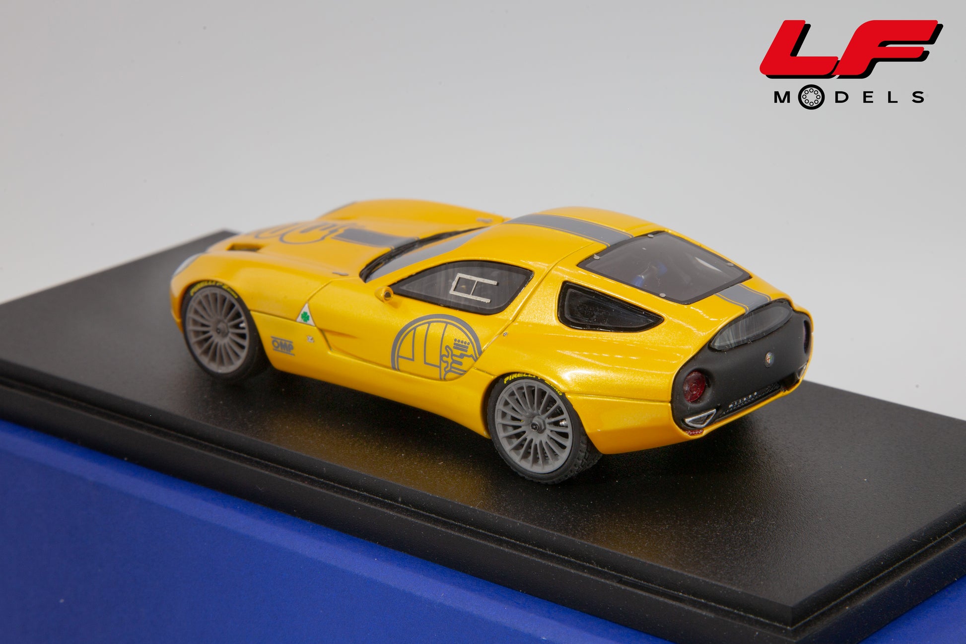 modellino alfa romeo tz3 looksmart 1:43 posteriore