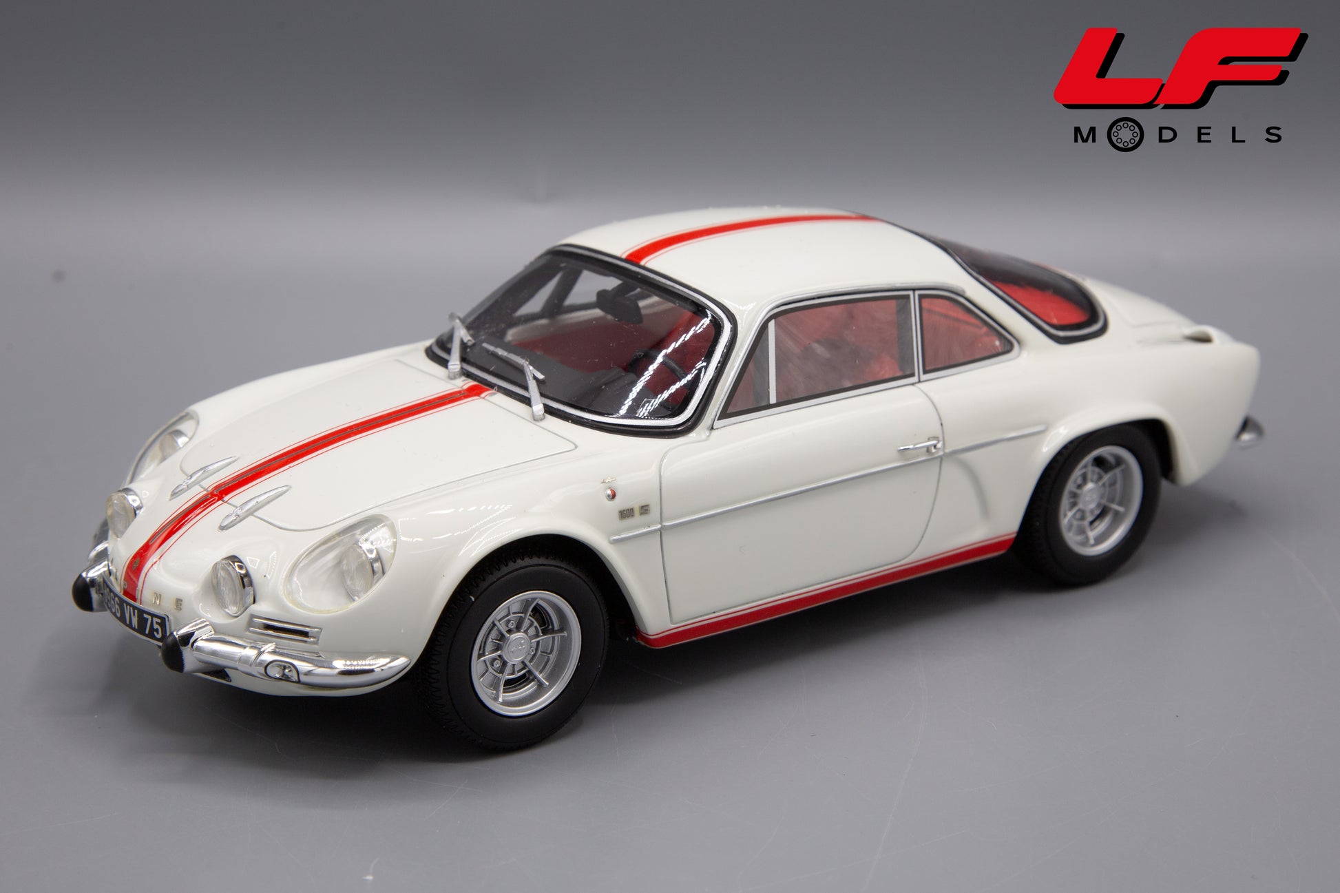 modellino alpine a110 ottomobile 1:18 frontale