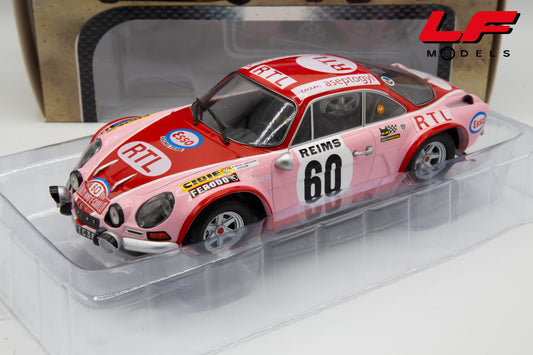 modellino alpine a110 deagostini 1:18 frontale