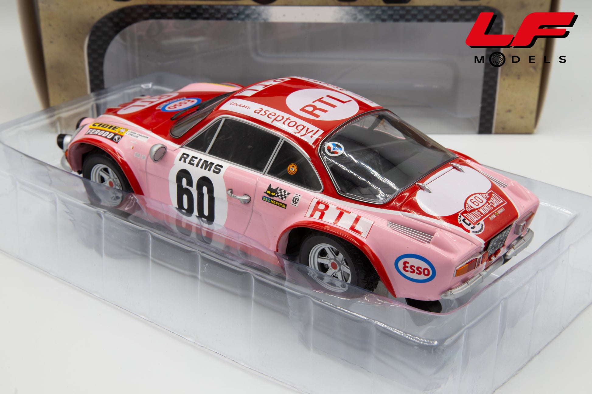 modellino alpine a110 deagostini 1:18 posteriore
