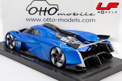 modellino alpine alpenglow ottomobile 1:18 posteriore
