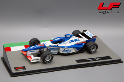 modellino arrows a18 f1 edicola 1:43 frontale