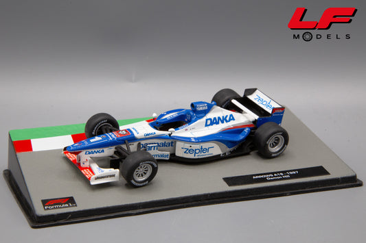 modellino arrows a18 f1 edicola 1:43 frontale