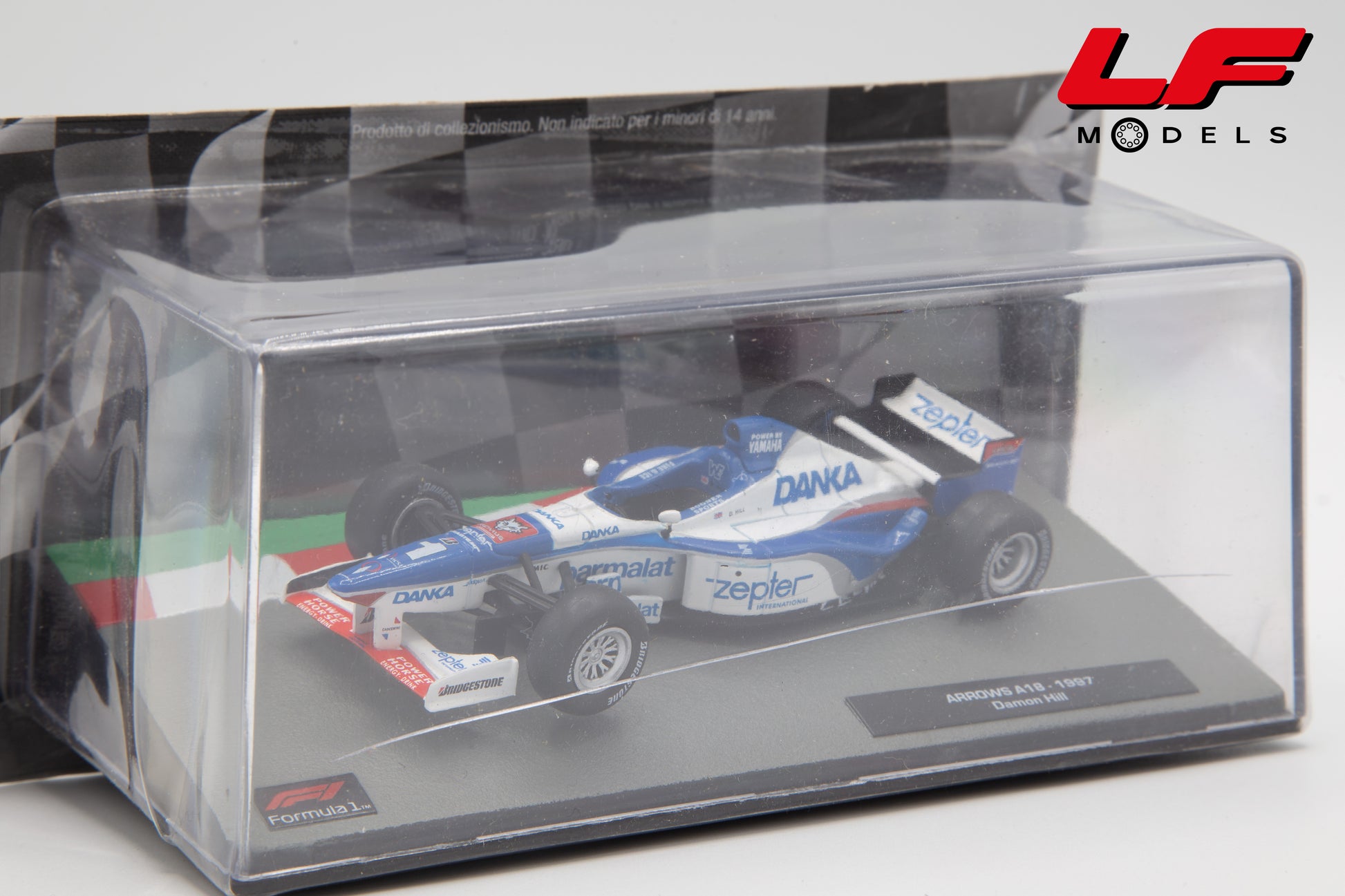 modellino arrows a18 f1 edicola 1:43 teca