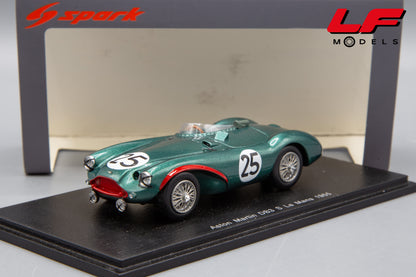 modellino aston martin db3 s le mans spark 1:43 frontale