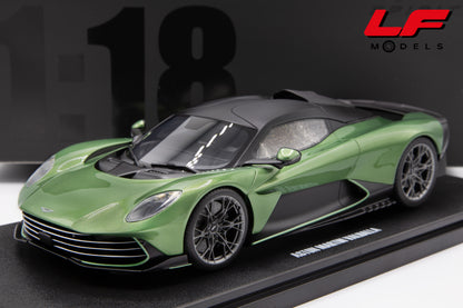 modellino aston martin valhalla gt spirit 1:18 frontale