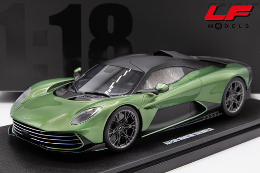 modellino aston martin valhalla gt spirit 1:18 frontale