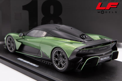 modellino aston martin valhalla gt spirit 1:18 posteriore