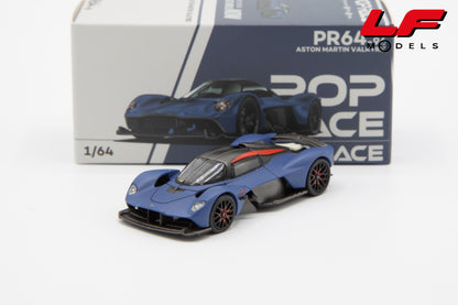 modellino aston martin valkyrie pop race 1:64 frontale