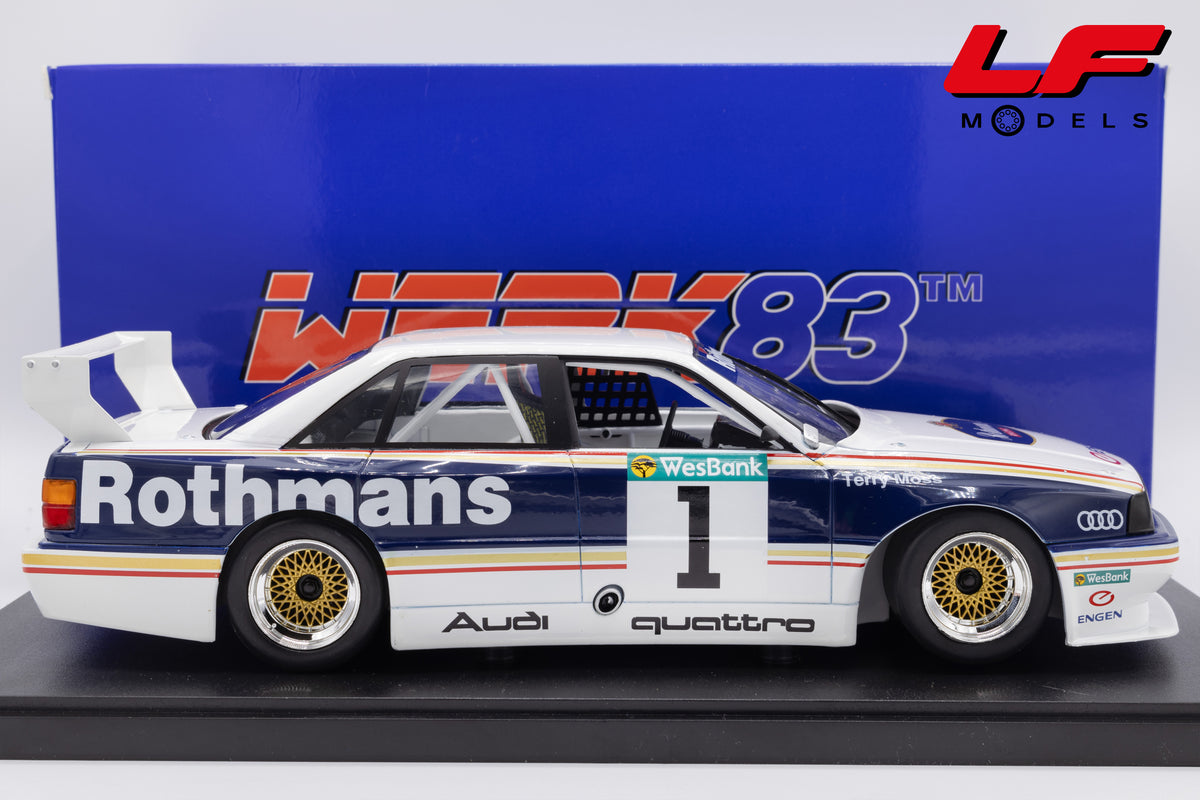 modellino audi 200 quattro trans am werk83 1:18 W1801408 laterale