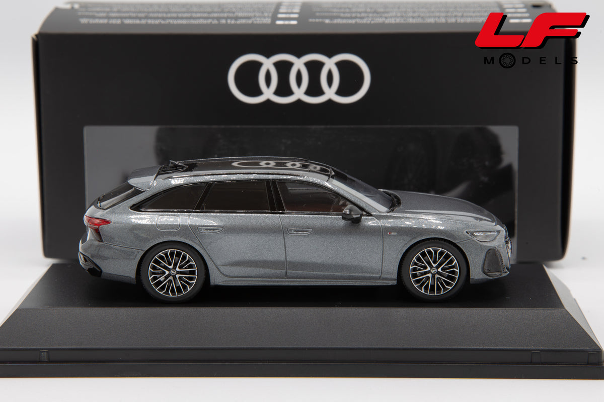 modellino audi a6 avant sw norev 1:43 5012507231 vista laterale