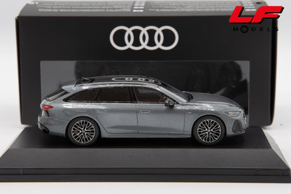 modellino audi a6 avant sw norev 1:43 5012507231 vista laterale