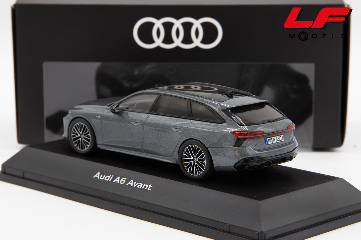 modellino audi a6 avant sw norev 1:43 5012507231 vista posteriore