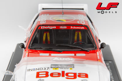 modellino audi quattro a1 team belga rally sunstar 1:18 interni