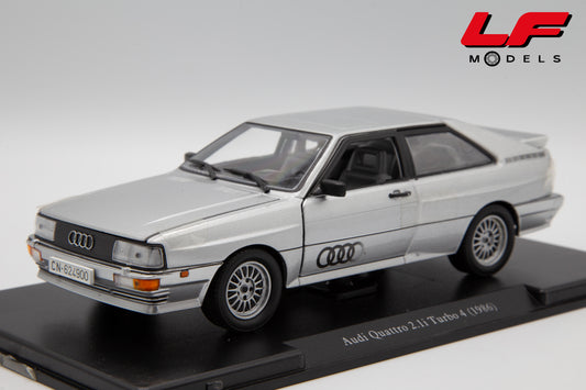 modellino audi quattro edicola 1:24 frontale