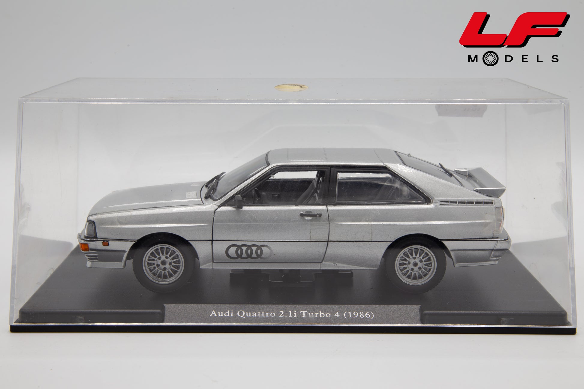 modellino audi quattro edicola 1:24 teca