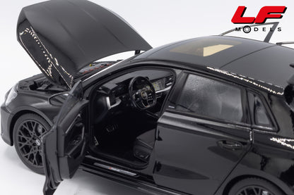 modellino audi rs3 nero norev 1:18 188388 vista interni