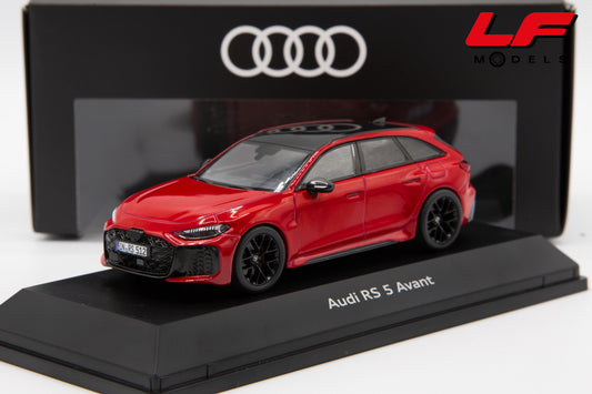 modellino audi rs5 avant sw norev 1:43 5012615231 vista frontale