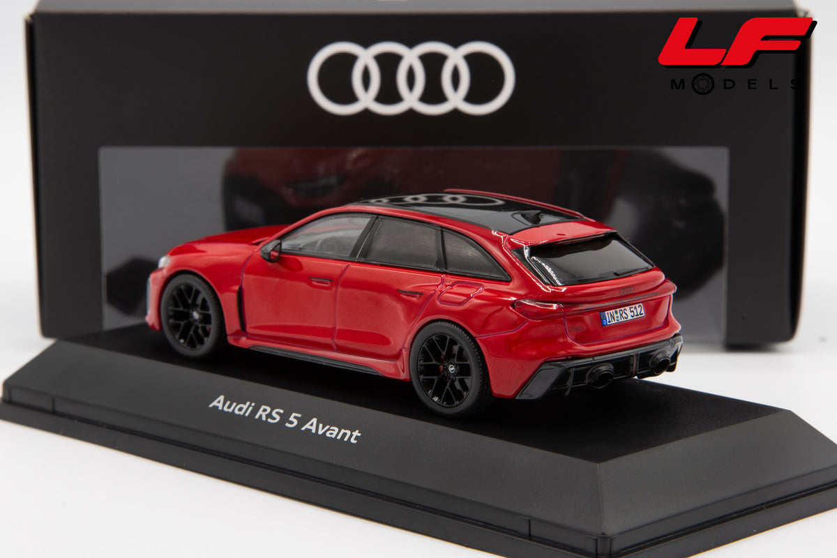 modellino audi rs5 avant sw norev 1:43 5012615231 vista posteriore