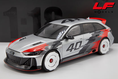modellino audi rs6 sw gto concept gt spirit 1:18 GT373 vista frontale