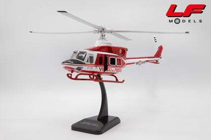 modellino augusta bell 412 elicottero vvf newray 1:48 25753 vista frontale