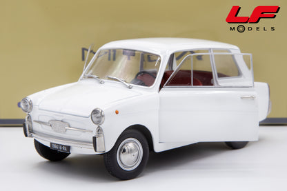 modellino autobianchi bianchina mitica 1:18 frontale aperto