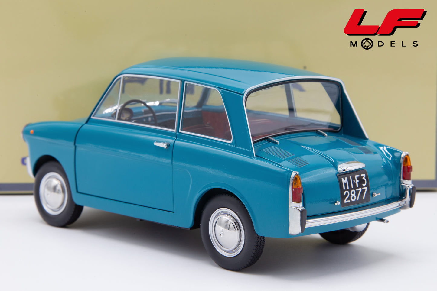 modellino autobianchi bianchina mitica 1:18 posteriore