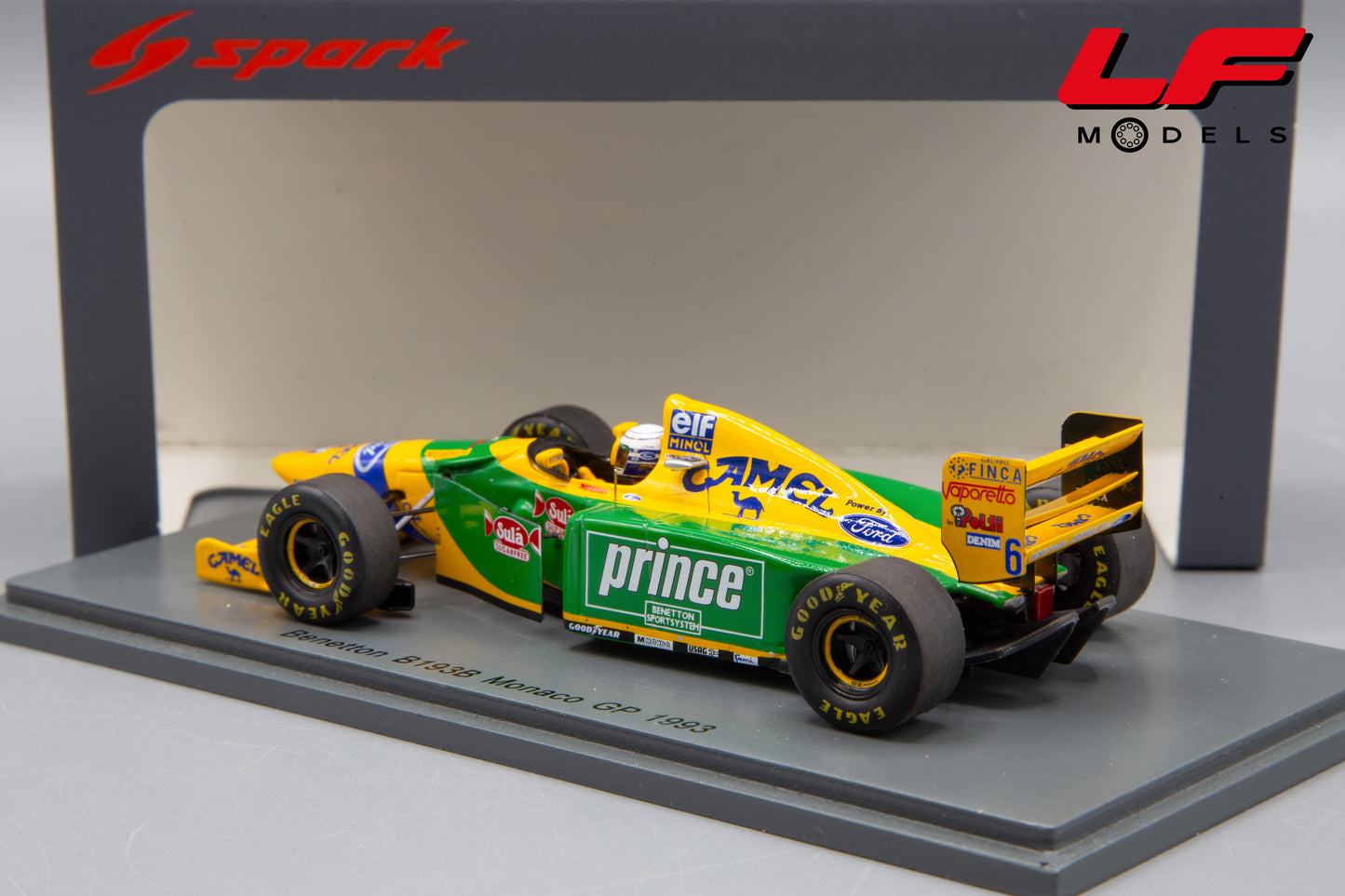 modellino benetton b193b spark 1:43 posteriore