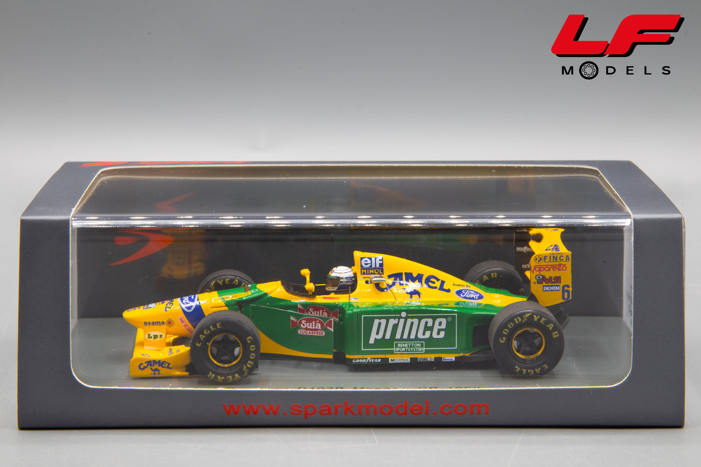 modellino benetton b193b spark 1:43 scatola