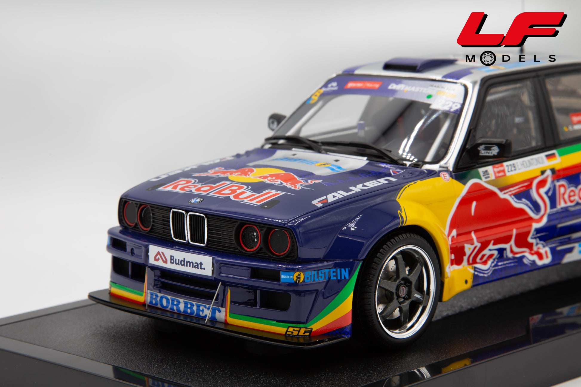 modellino bmw 3 series v8 drift ottomobile 1:18 OT486 vista frontale
