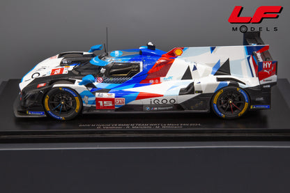 modellino bmw m hybrid 24h le mans spark 1:18