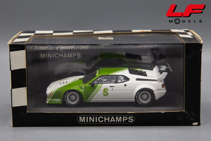 modellino bmw m1 minichamps 1:43 scatola